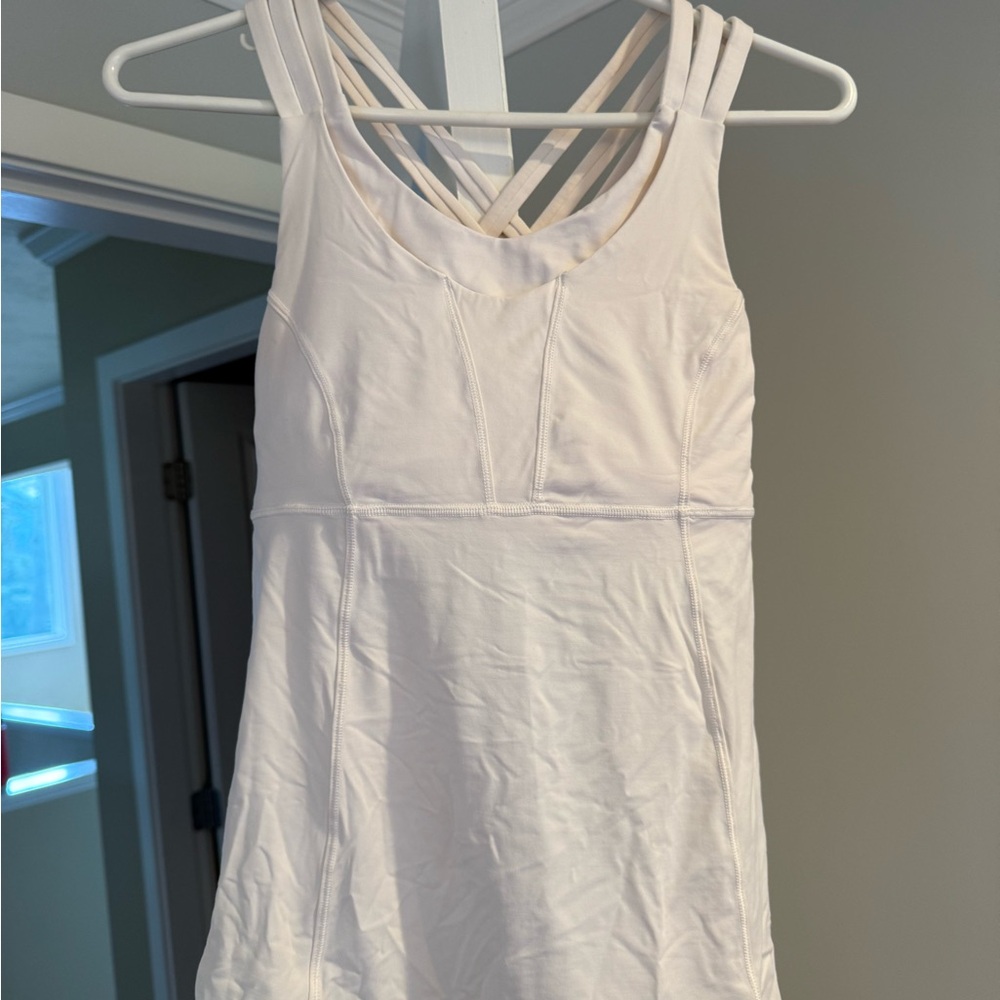 Lululemon Athletica white  Tank Top